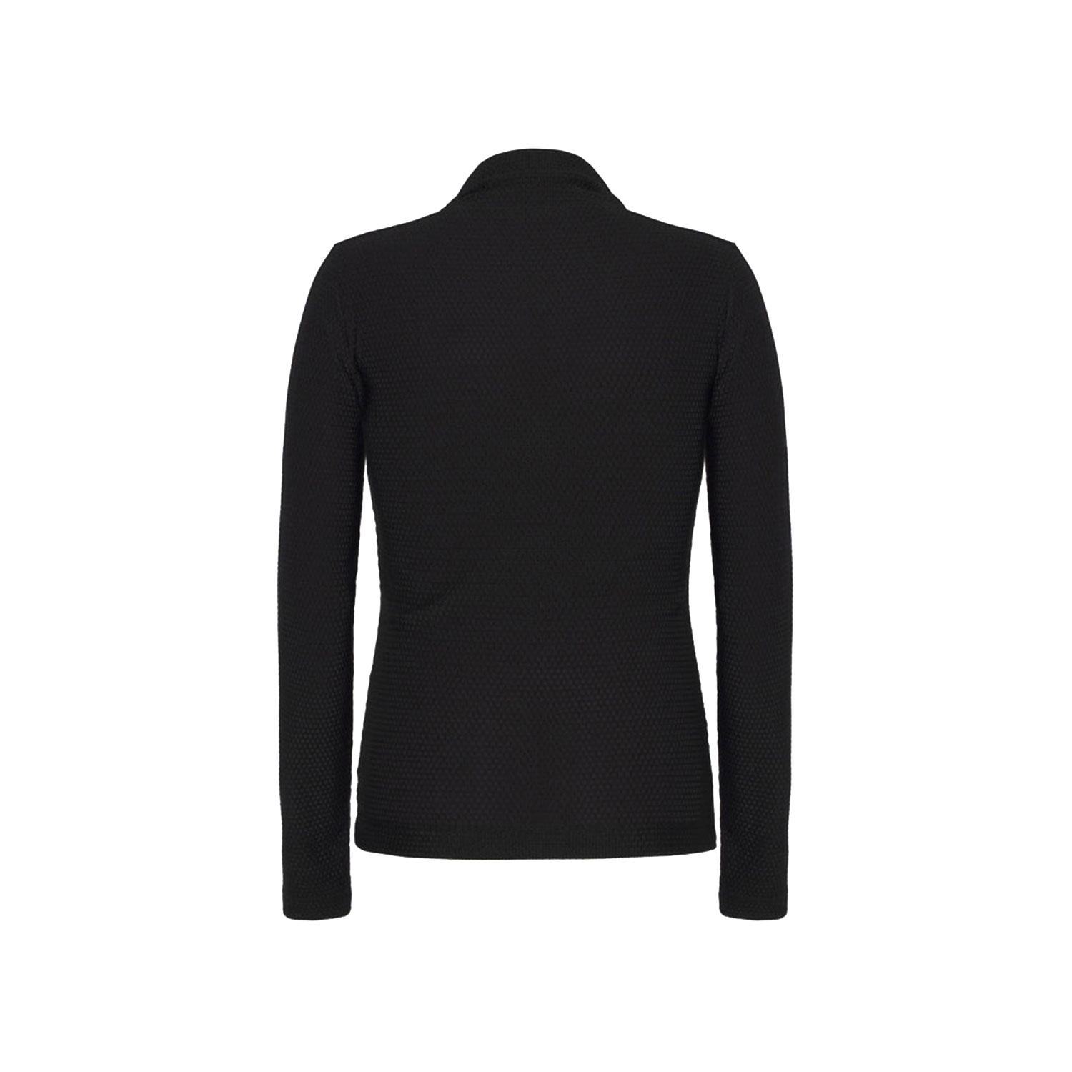 Minimum Ina Langarmshirt in Schwarz von Minimum hinten