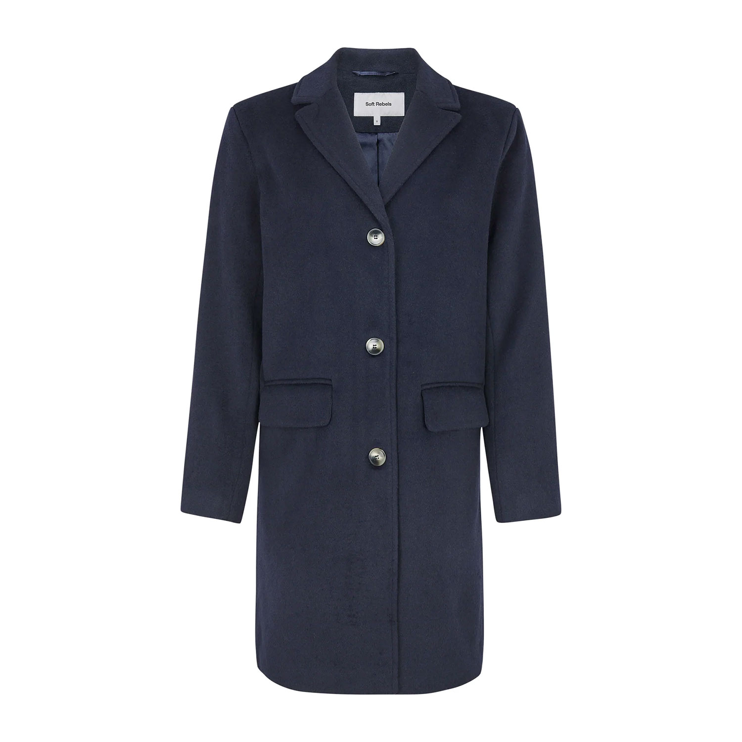 Soft Rebels Ines Mantel Dress Blue