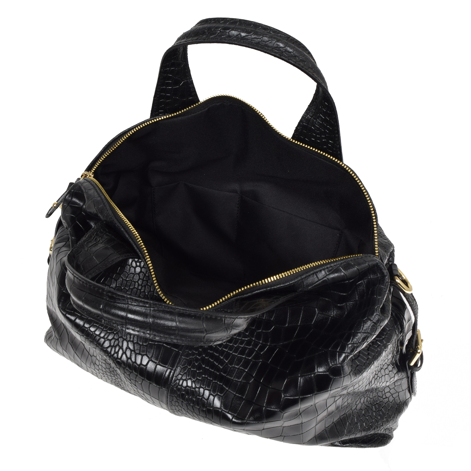 La Garçonne Accessoires Irina Tasche Cocco Nero