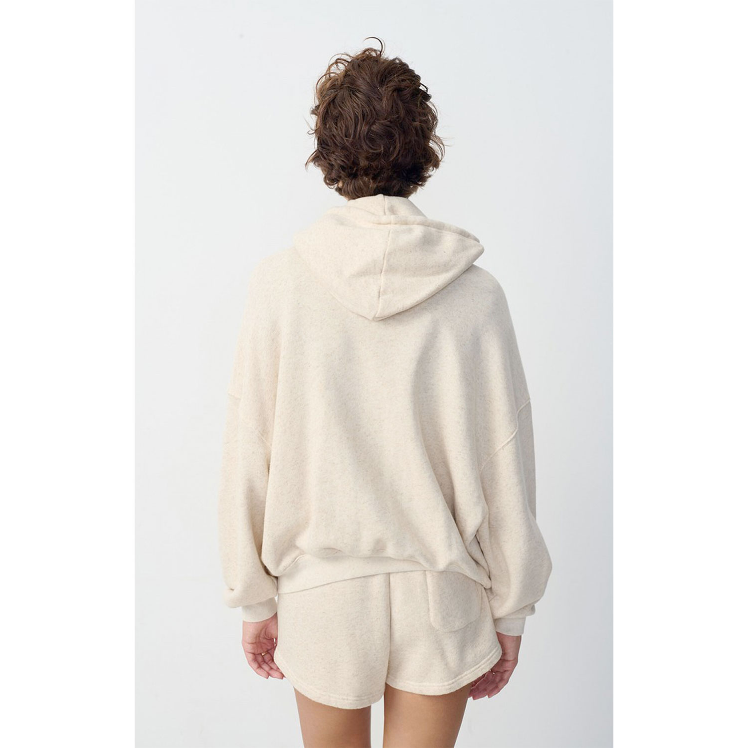 American Vintage Itonay Kaputzenpullover Ecru Chine