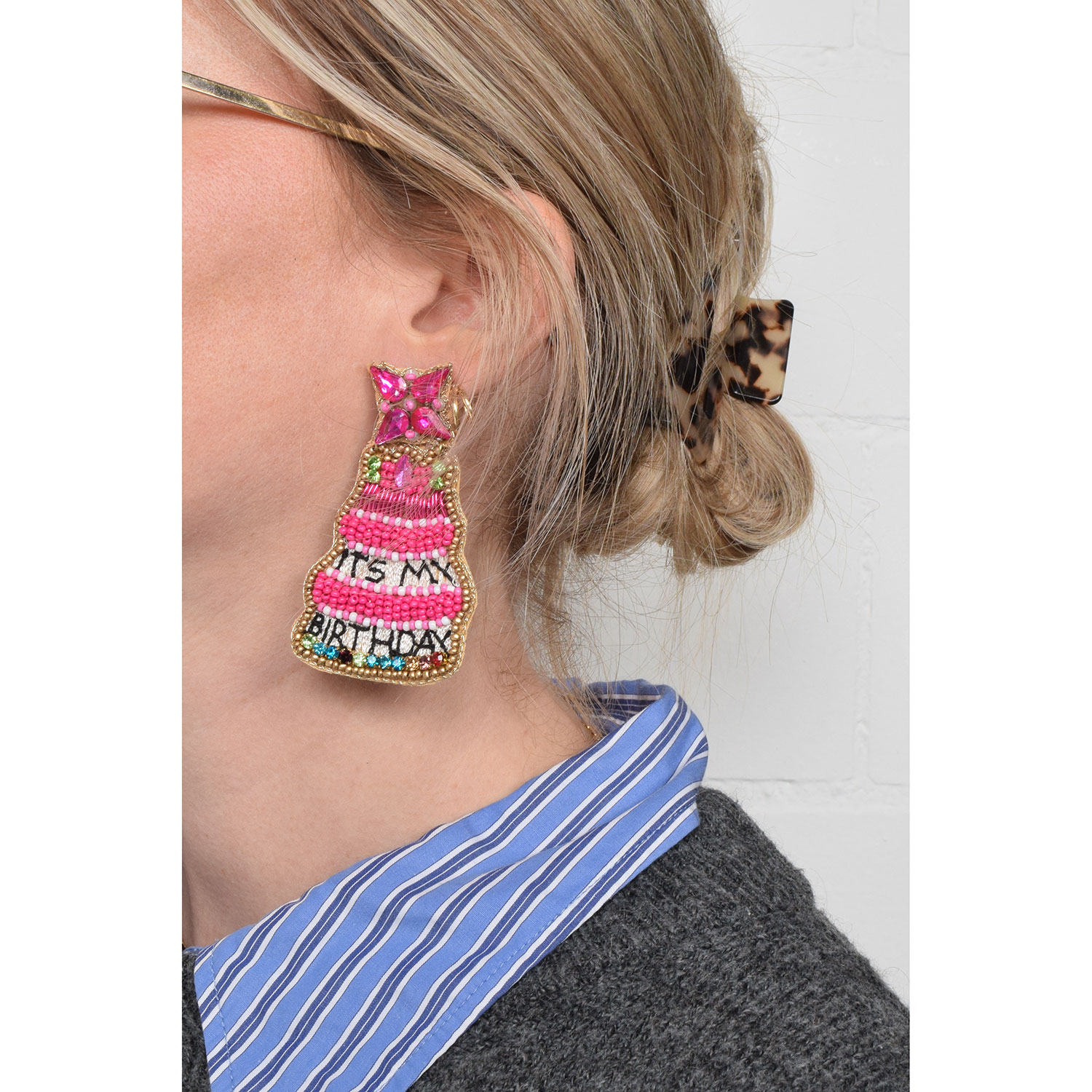 La Garçonne Bijoux It's My Birthday Ohrstecker