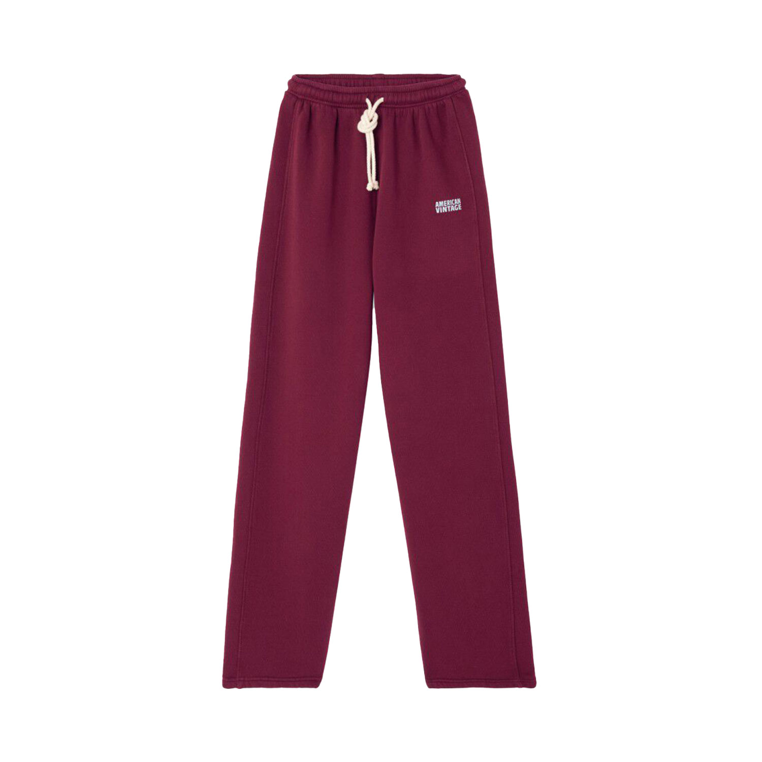 American Vintage Izubird Jogginghose Vintage Burgundy