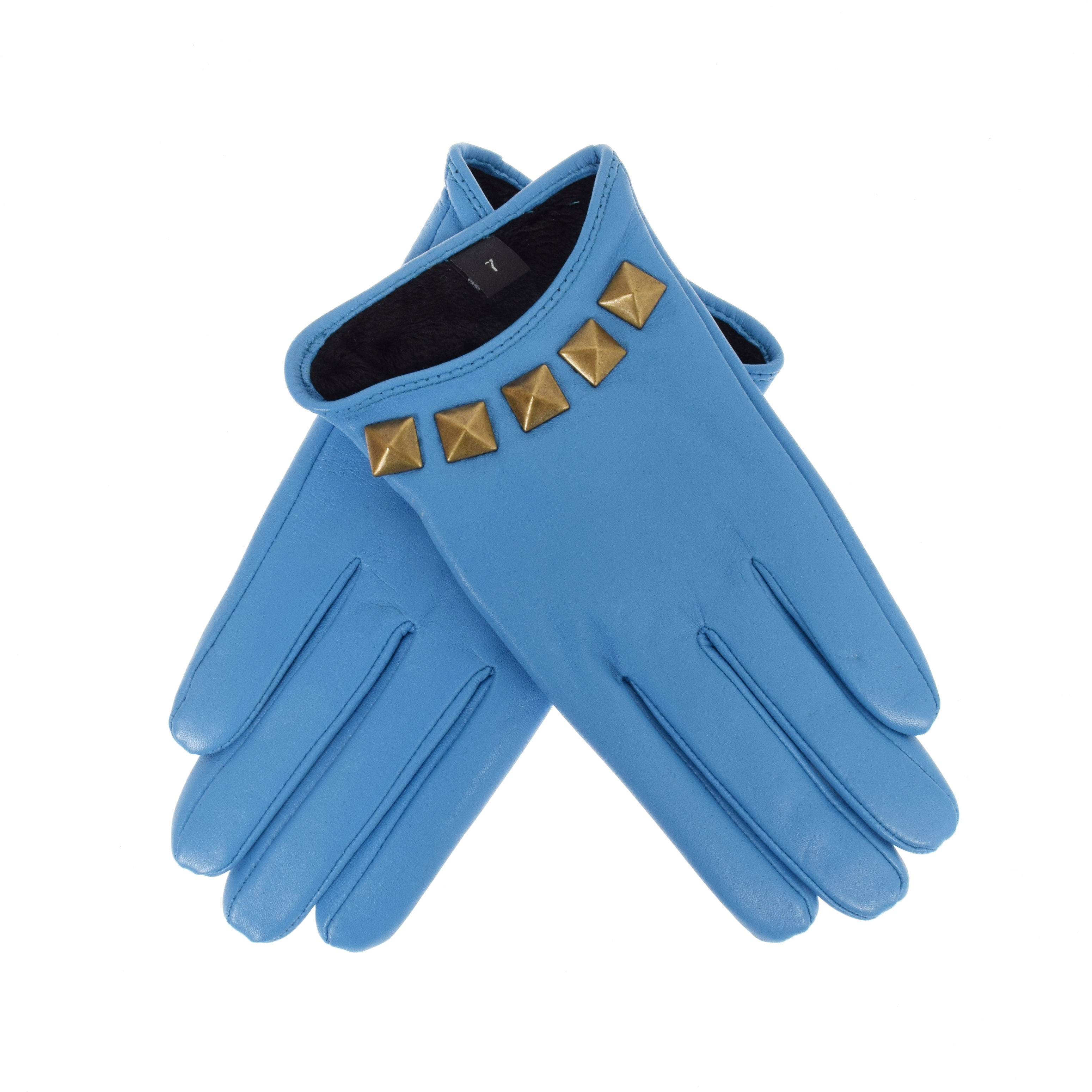 La Garçonne Accessoires Jacky Handschuhe Sky Blue