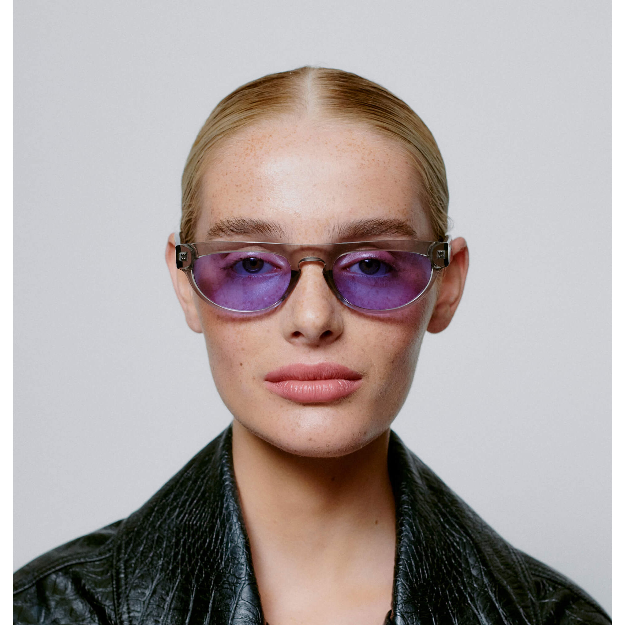 A.Kjaerbede Jake Sonnenbrille Grey Transparent