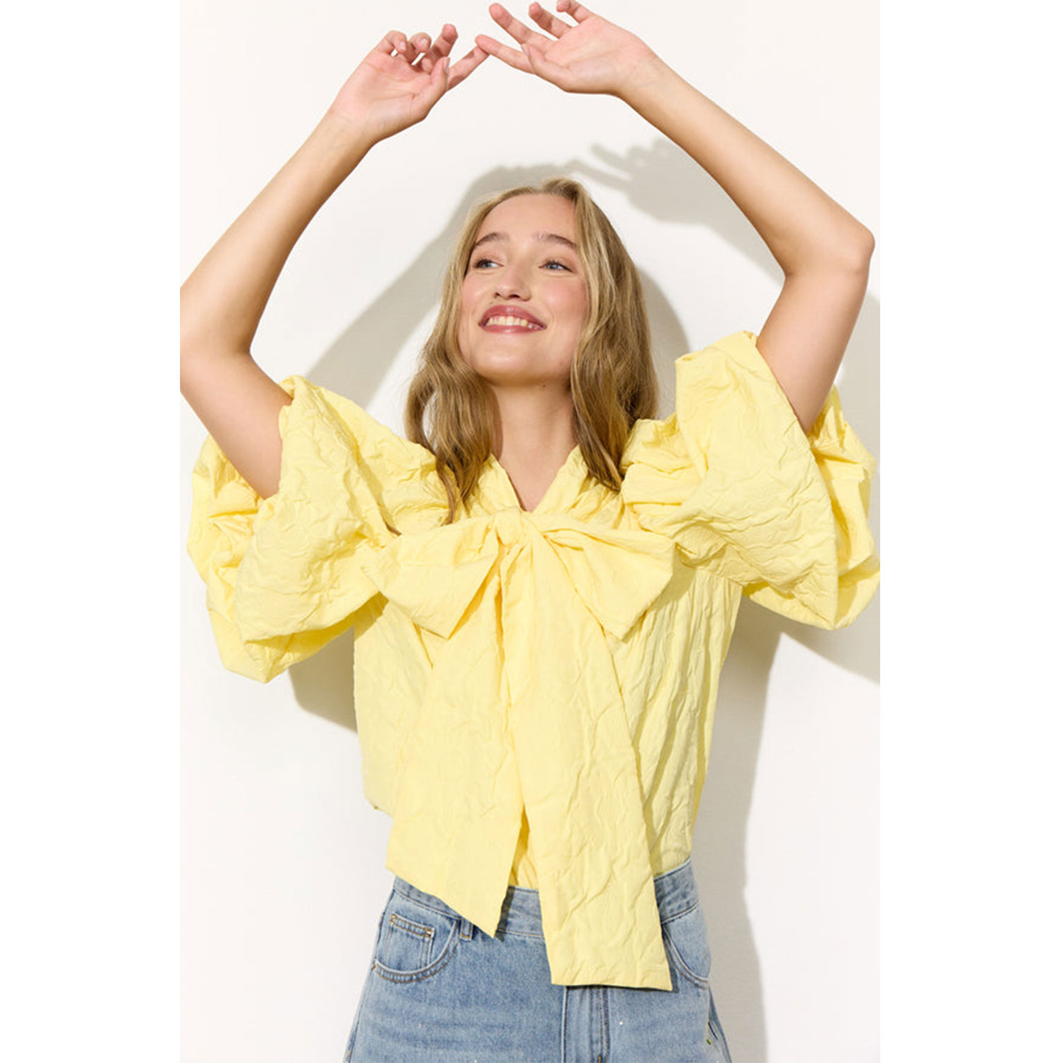 Hunkøn Jamie Bluse Yellow
