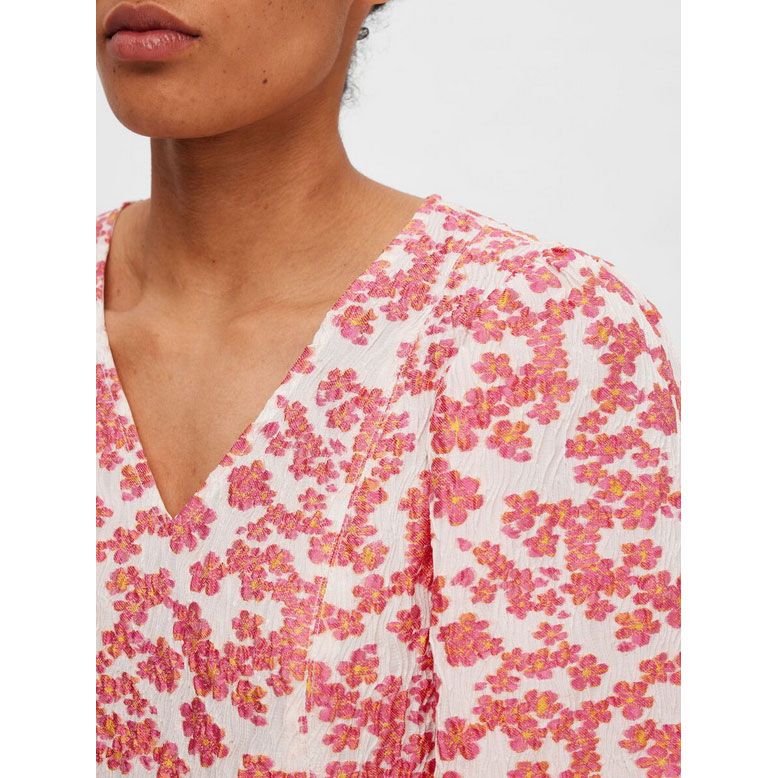 Selected Femme Jane-Ava Selected Femme Snow White Model Detail