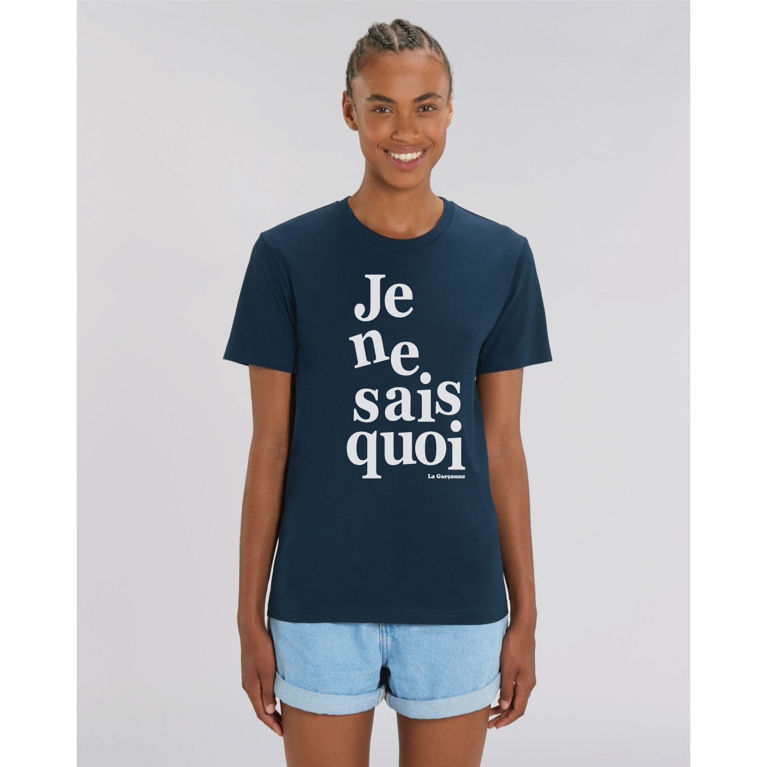 La Garçonne Vetements Je ne sais quoi T-Shirt Navy