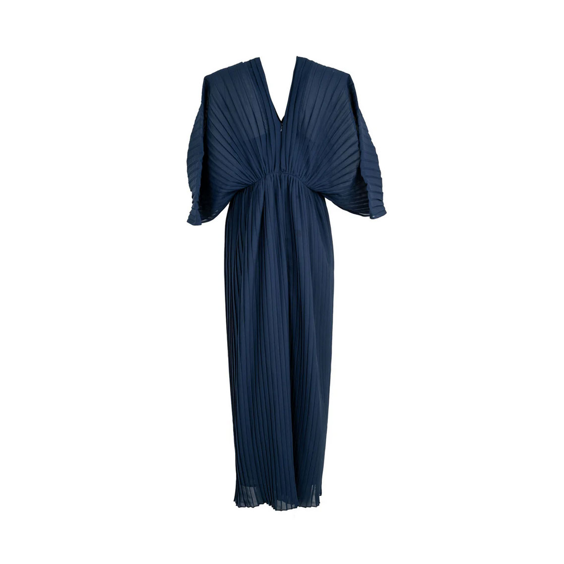 La Rouge Jeanette La Rouge Kleid Dunkelblau Hinten