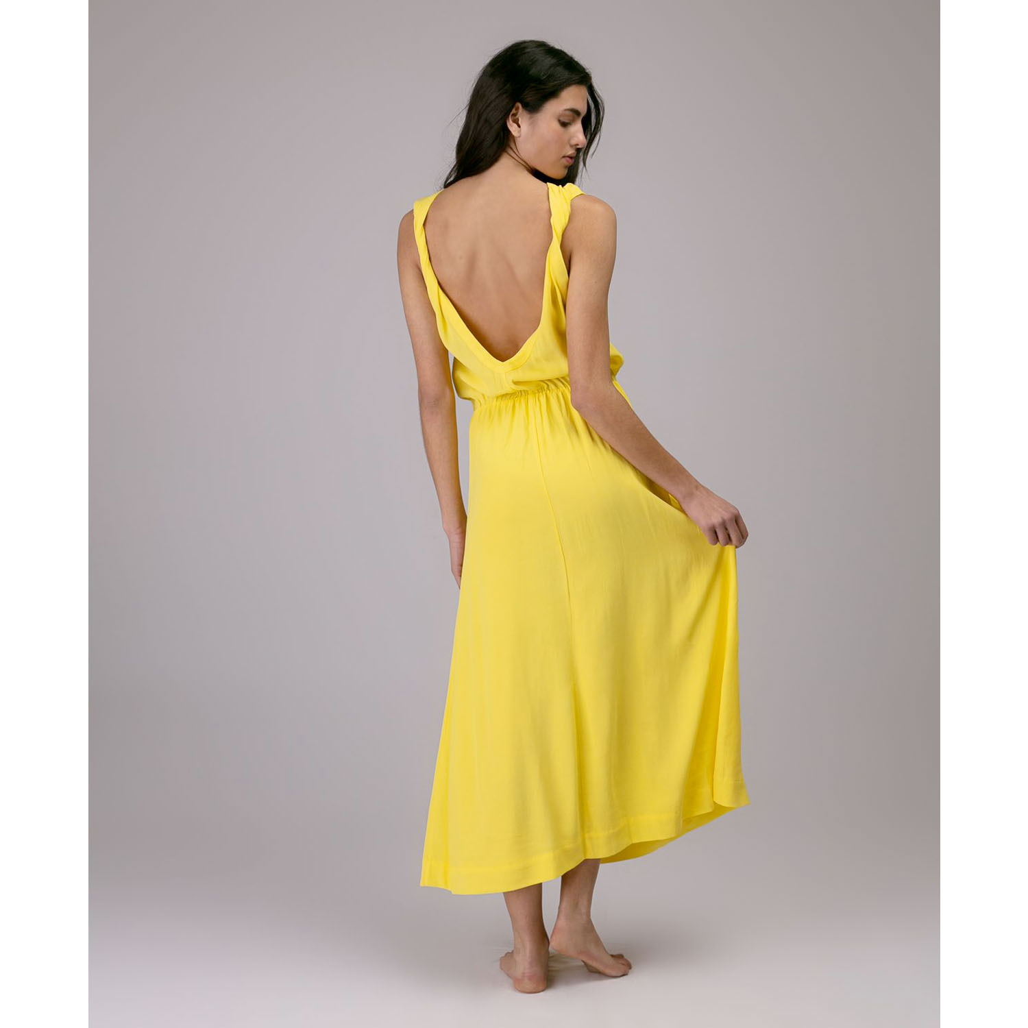 Karma Koma Jeanne Kleid Citron von Karma Koma hinten