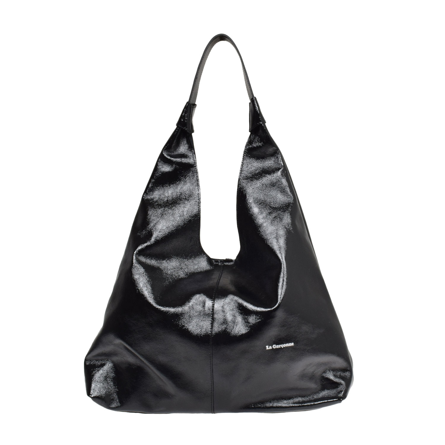 La Garçonne Accessoires Jolie Tasche Napa Lack Black