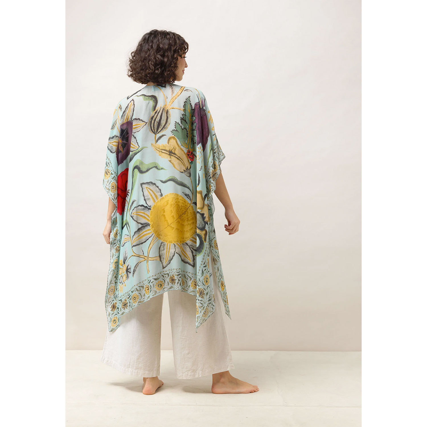 One Hundred Stars Throwover Joy Aqua