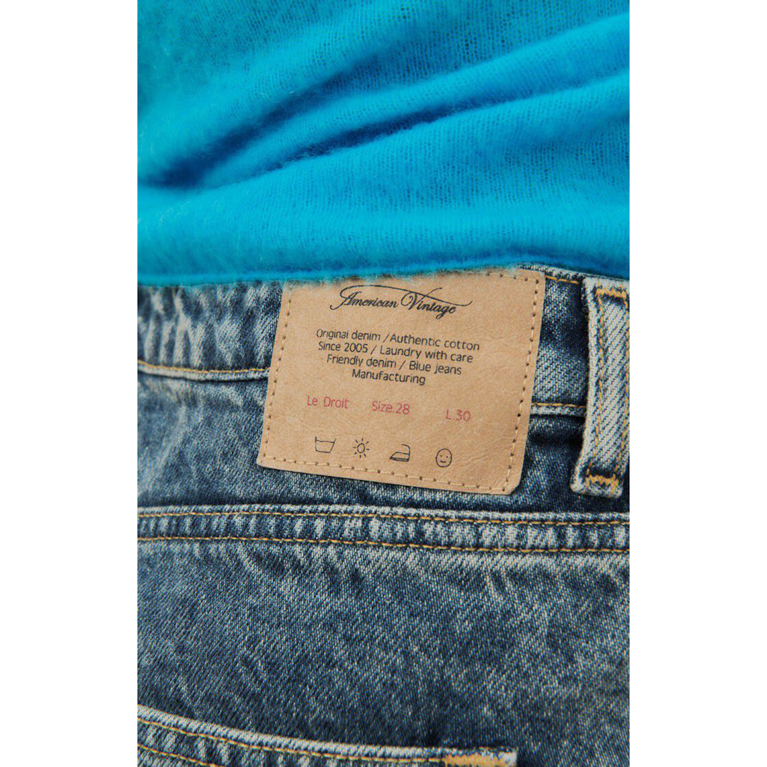 American Vintage Joybird American Vintage Jeans Blau Detail