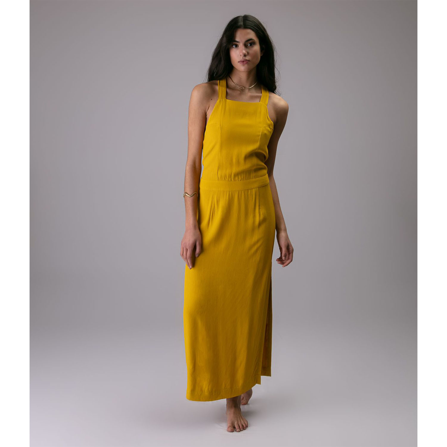 Karma Koma Jules Kleid Chai Tea von Karma Koma vorne