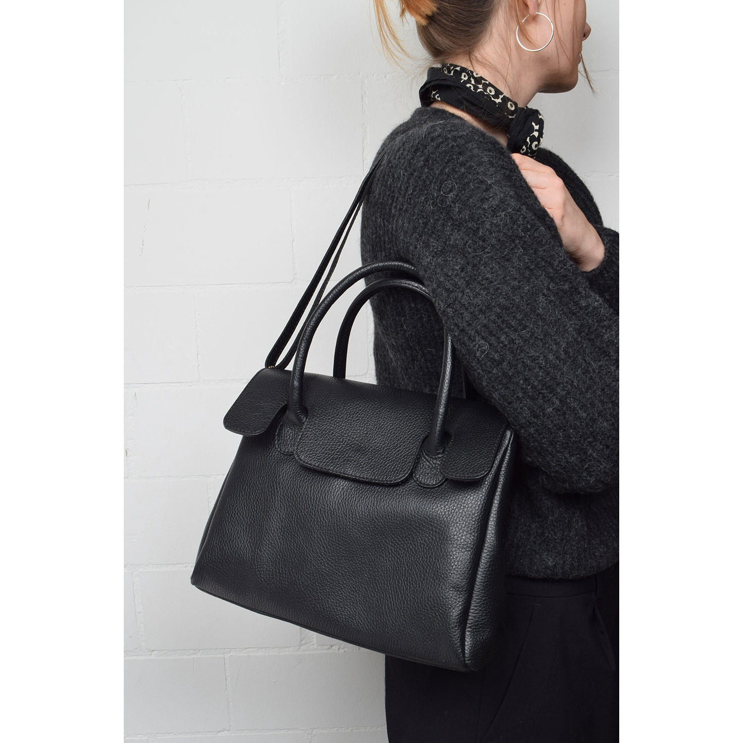 La Garçonne Accessoires Julienne Tasche Nero