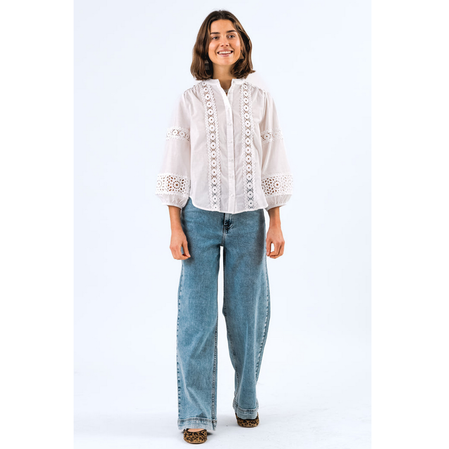 Lolly's Laundry June Bluse White