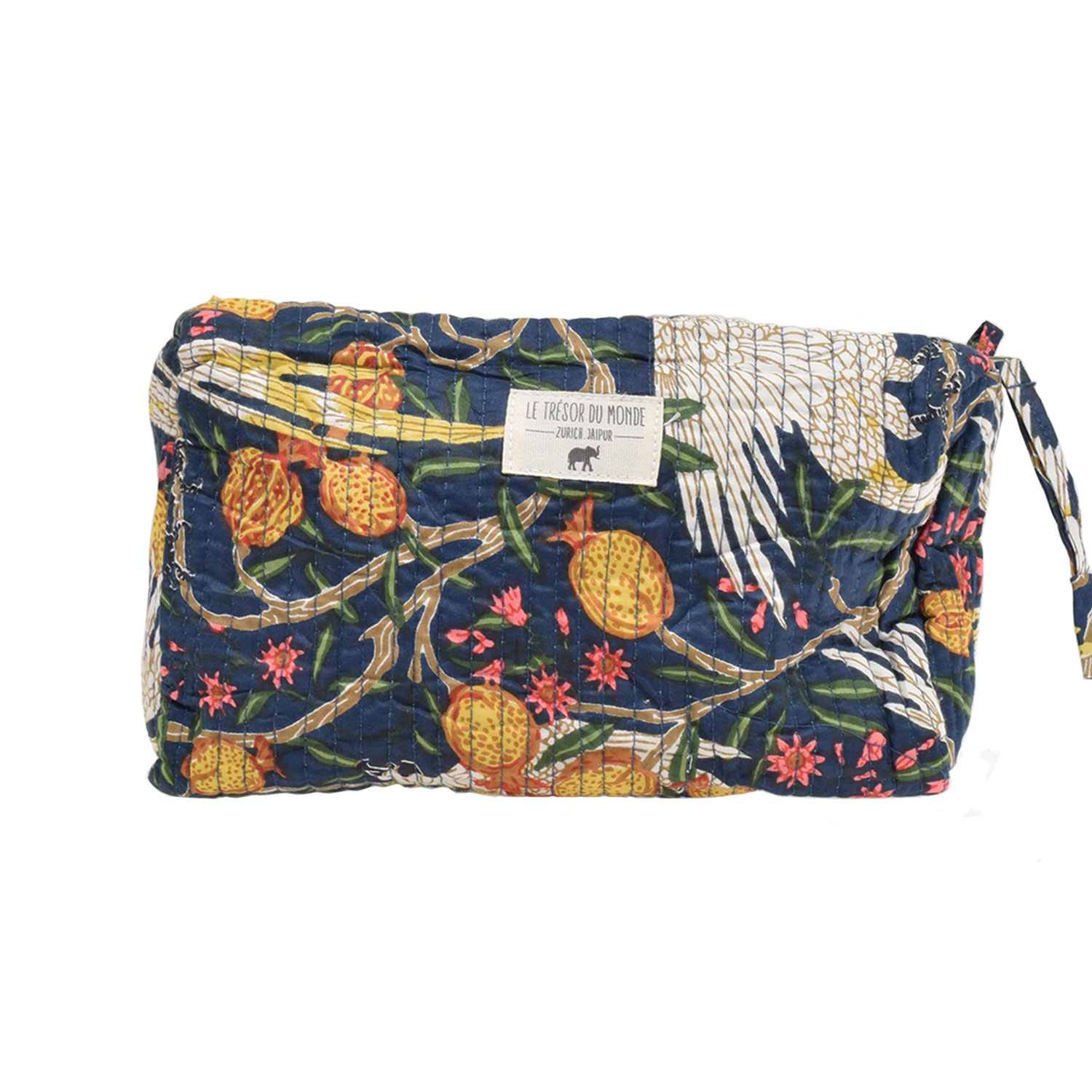 Kakadu Large Necessaire Dunkelblau