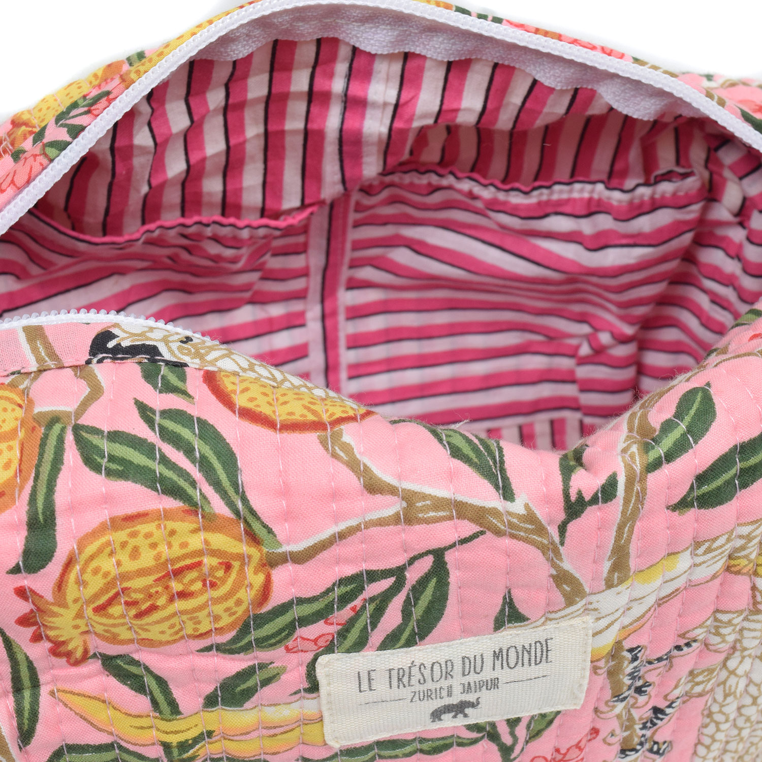 Le Trésor Du Monde Kakadu Large Necessaire Rosa