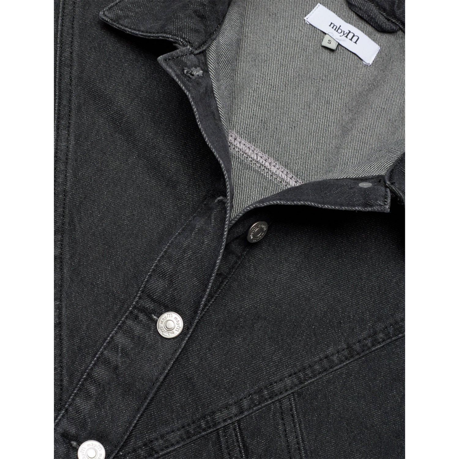 mbyM Kastine Weste Black Washed