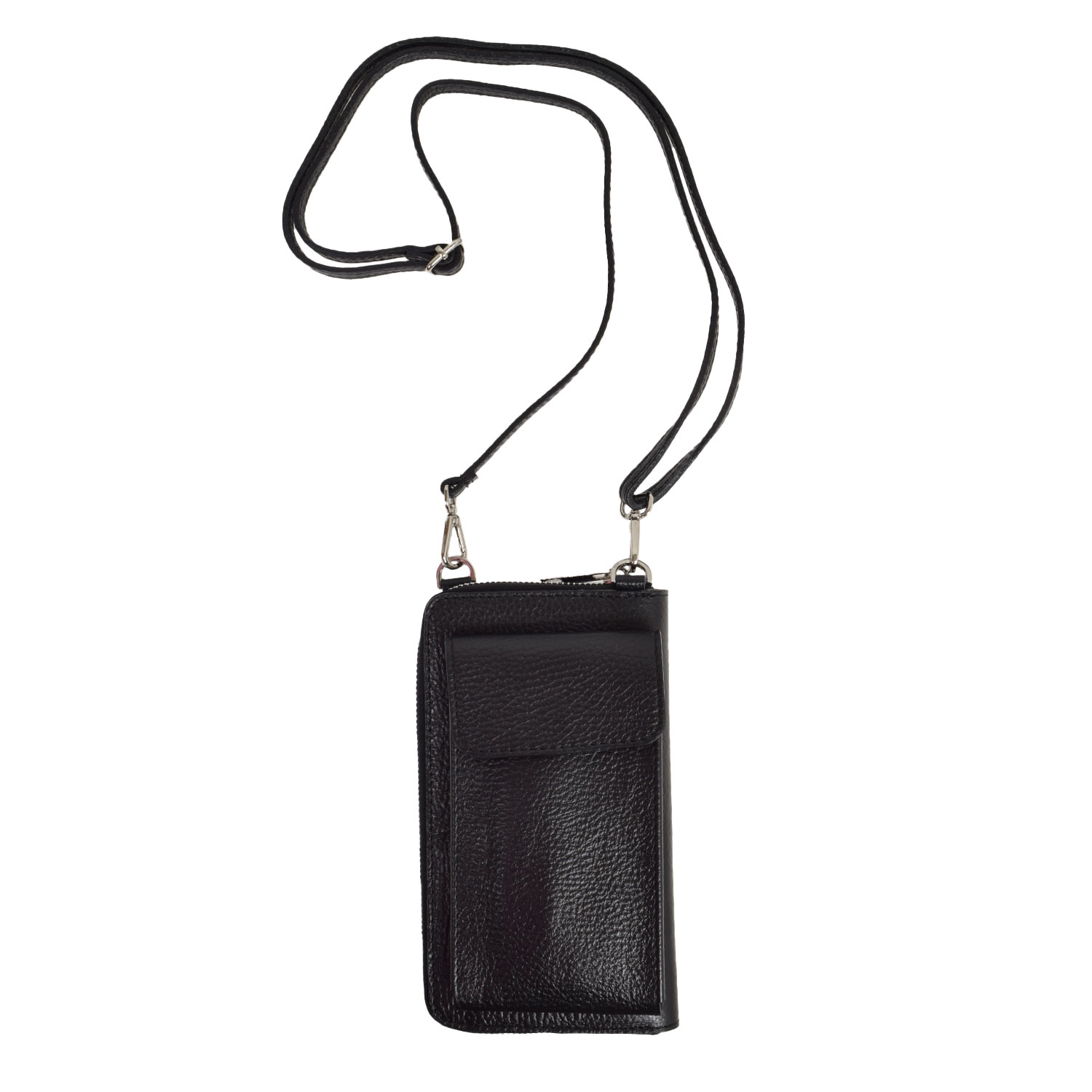 La Garçonne Accessoires Kate La Garçonne Accessoires Handytasche Schwarz vorne