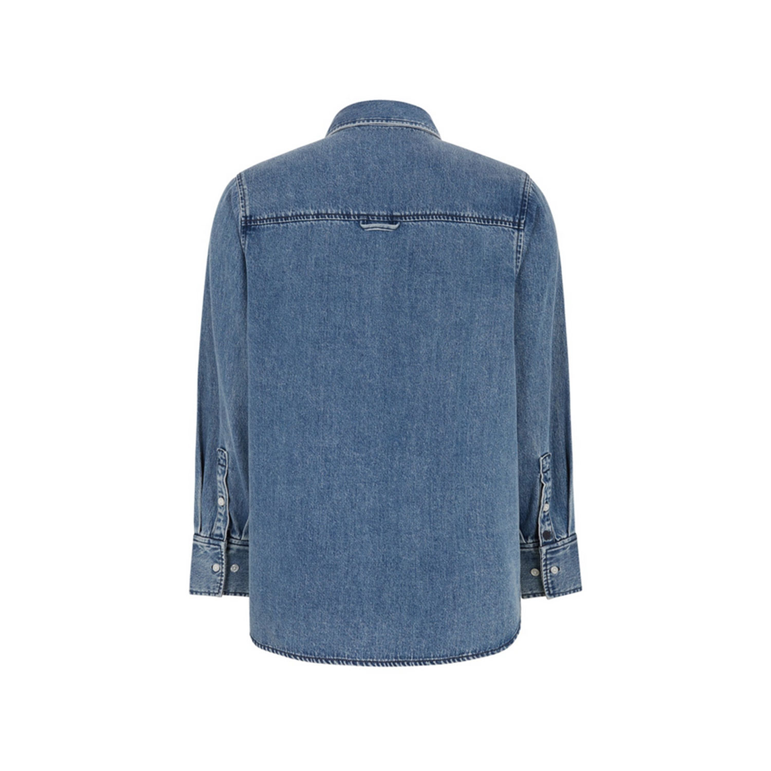 Soft Rebels Keira Jeanshemd Dark Blue Denim