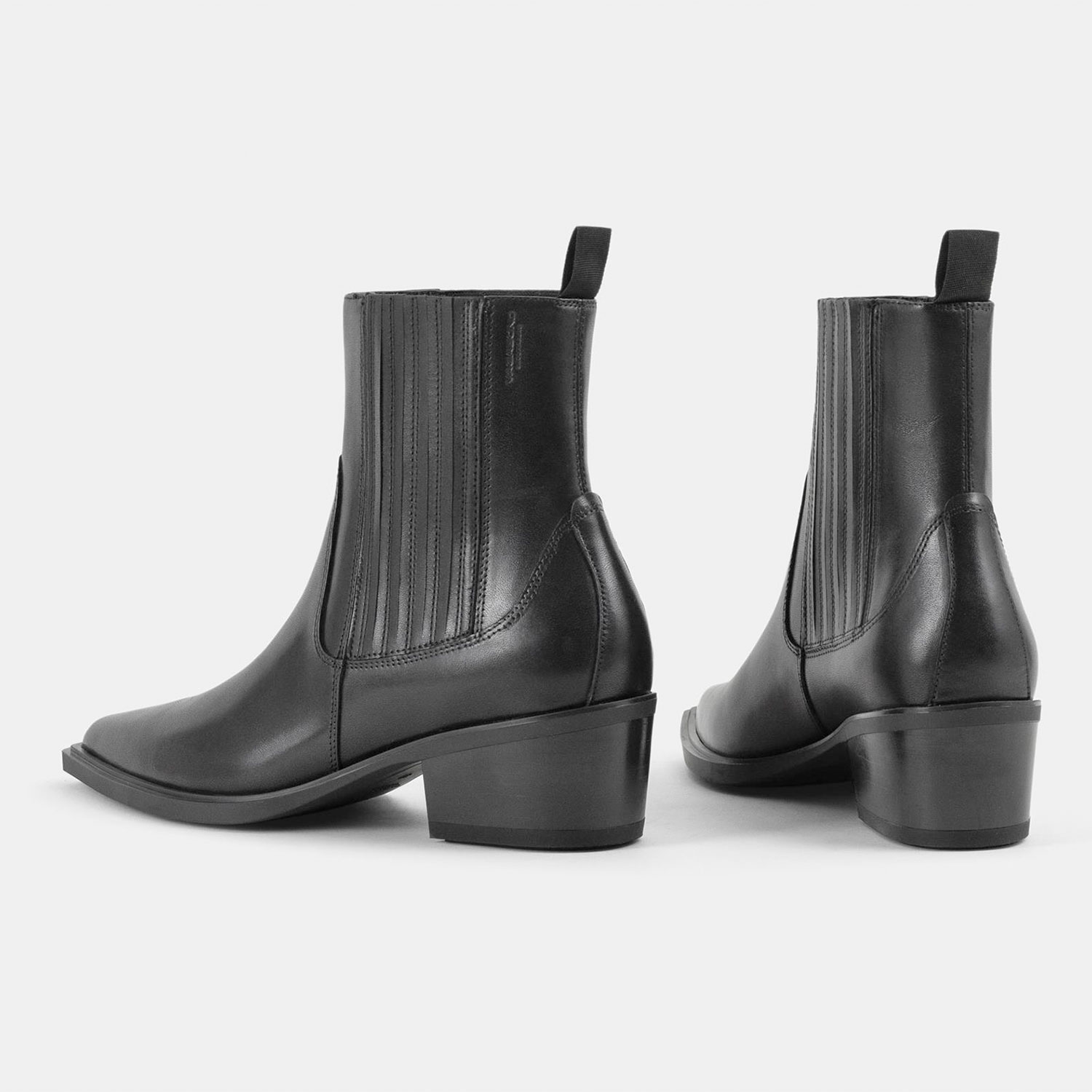 Vagabond Kelsey Cowboy Boot Black