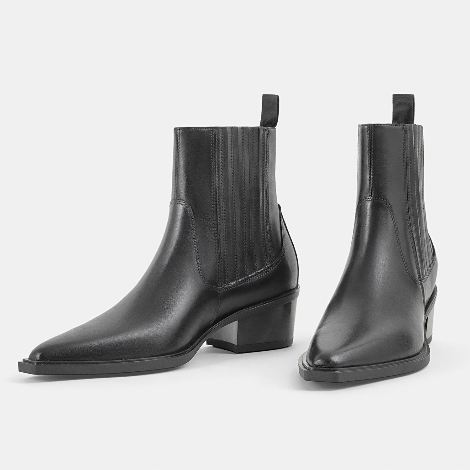 Vagabond Kelsey Cowboy Boot Black