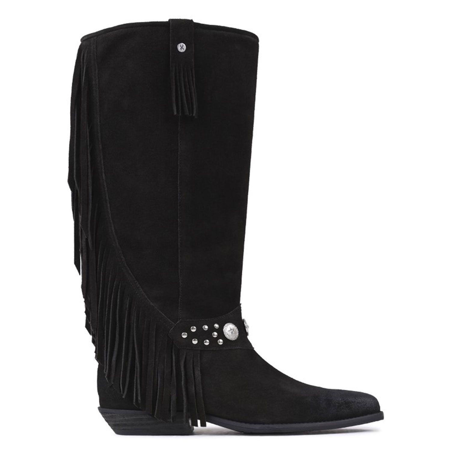 Bronx Kendra Western Boot Black