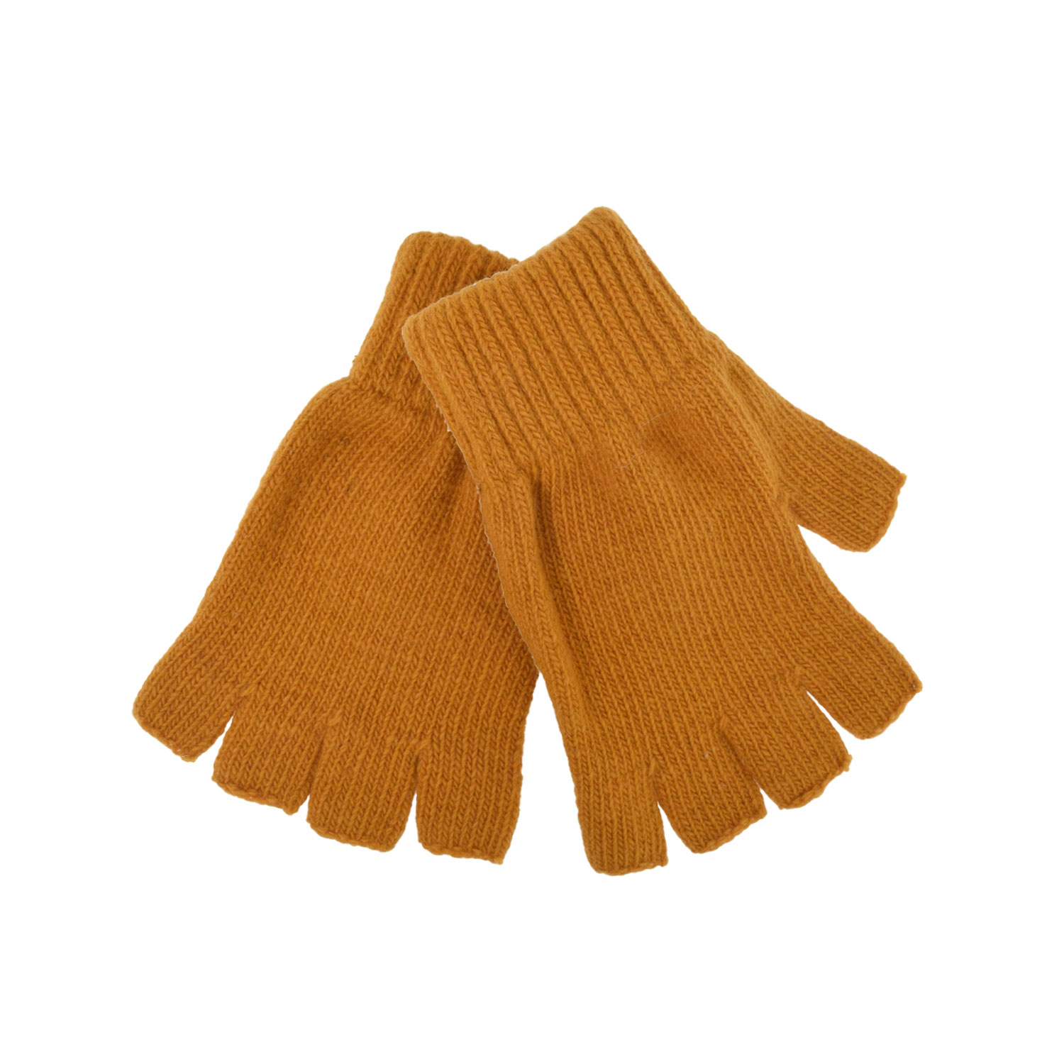 Voila Kesik Likrali Handschuhe Mustard