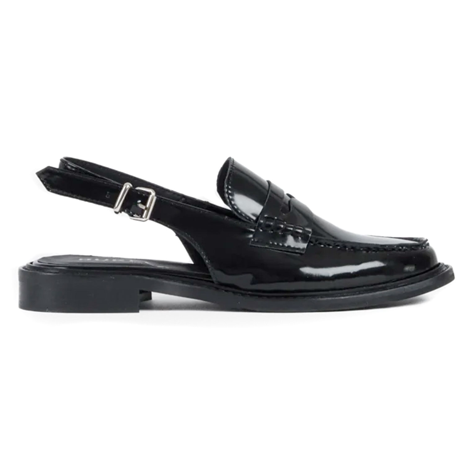 Bukela Kevin Slingback Loafer Black