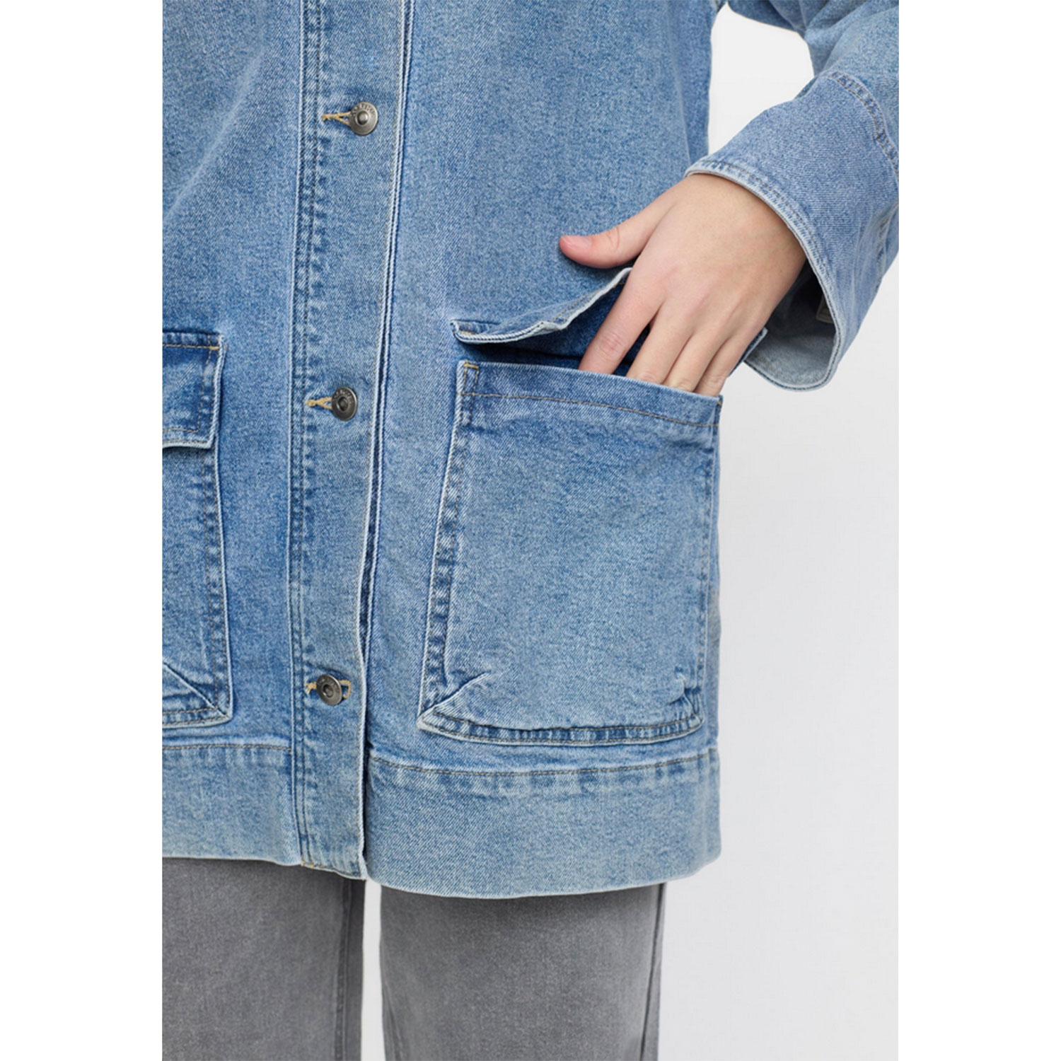 Soft Rebels Kiki Jeansjacke True Blue