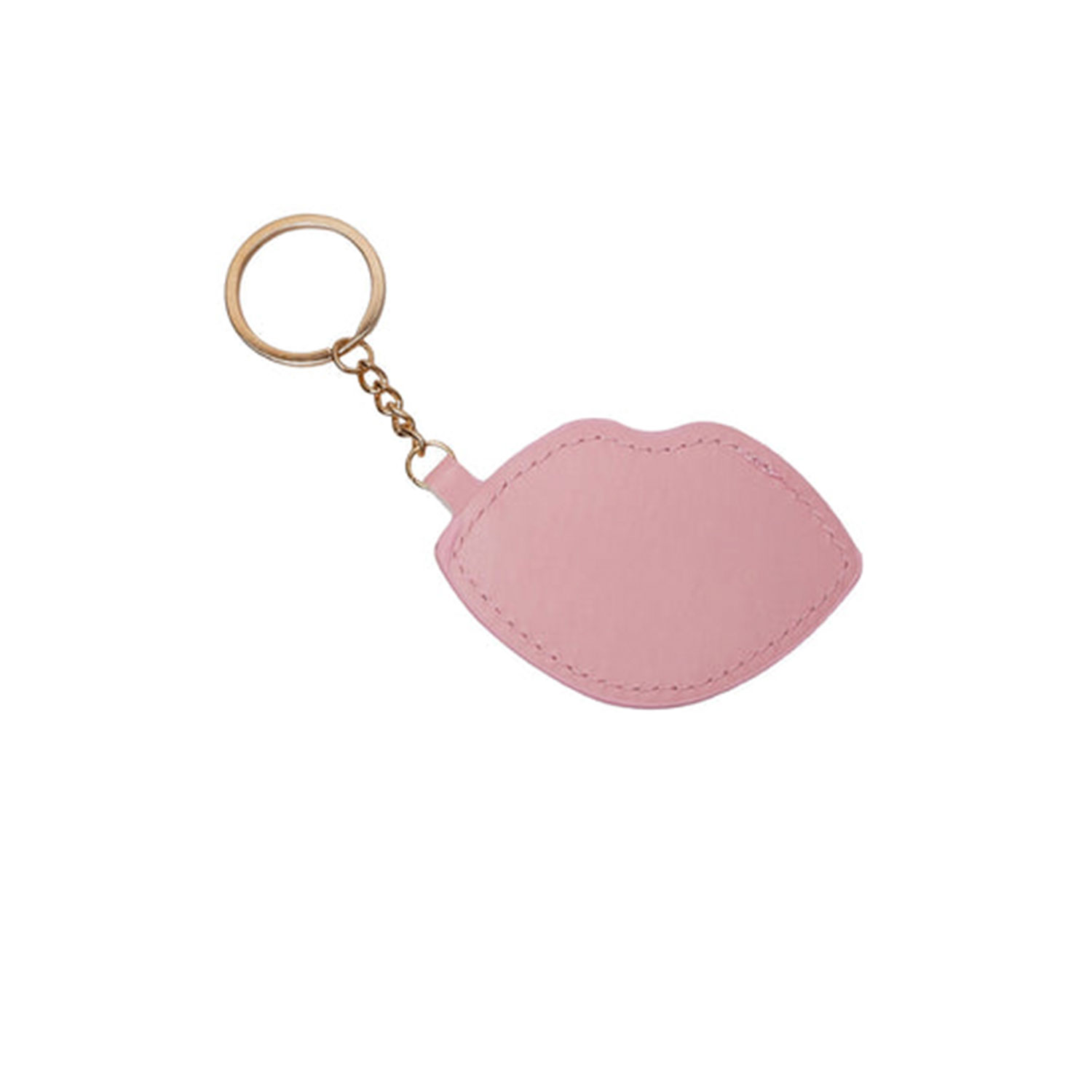 Black Colour Kiss Schlüsselanhänger Red