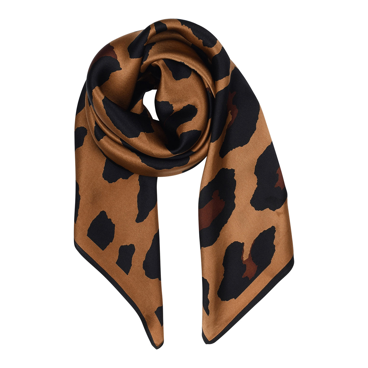 Sneaky Fox Kylie Seiden Foulard Chocolate