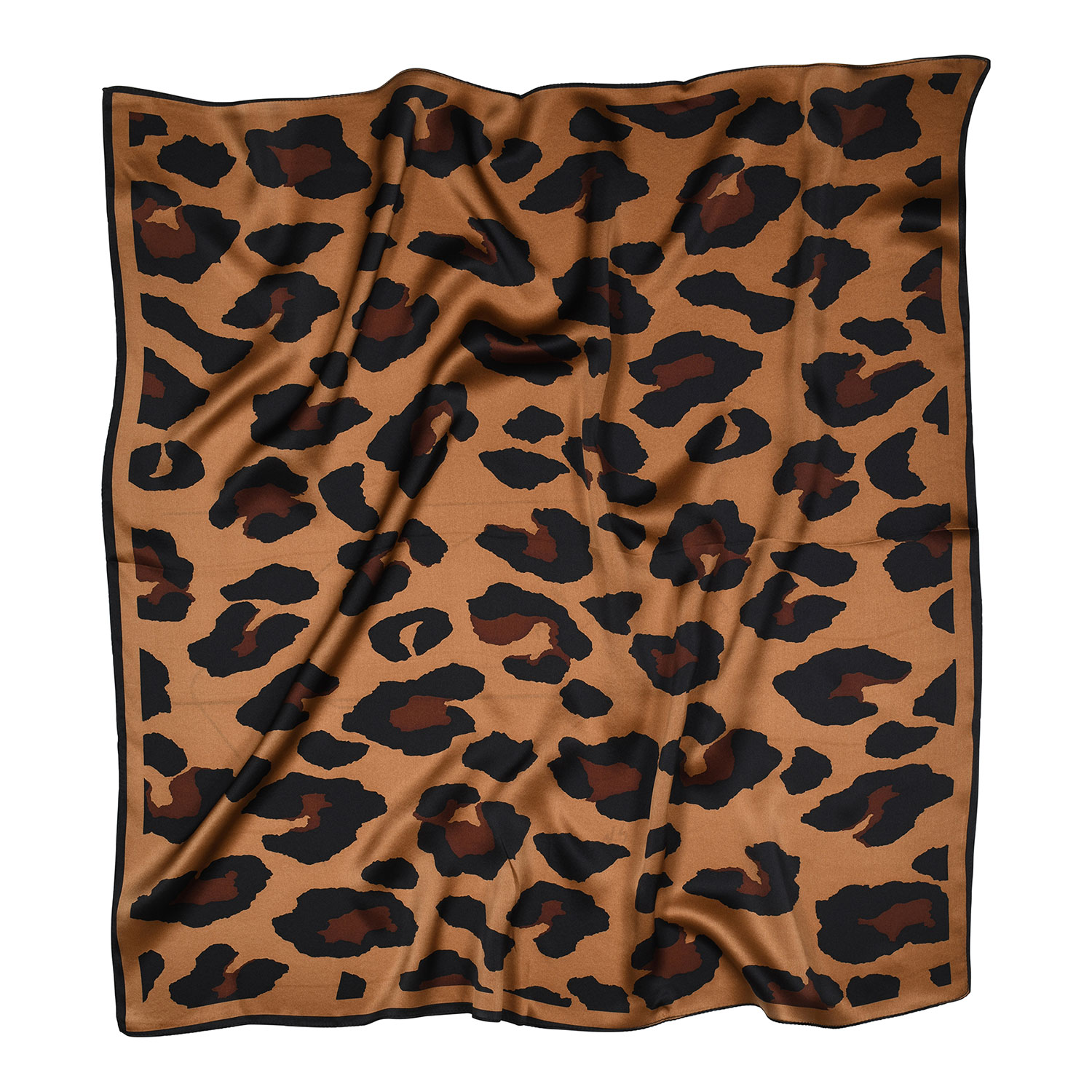 Sneaky Fox Kylie Seidenfoulard mit schönem Print von Sneaky Fox vorne