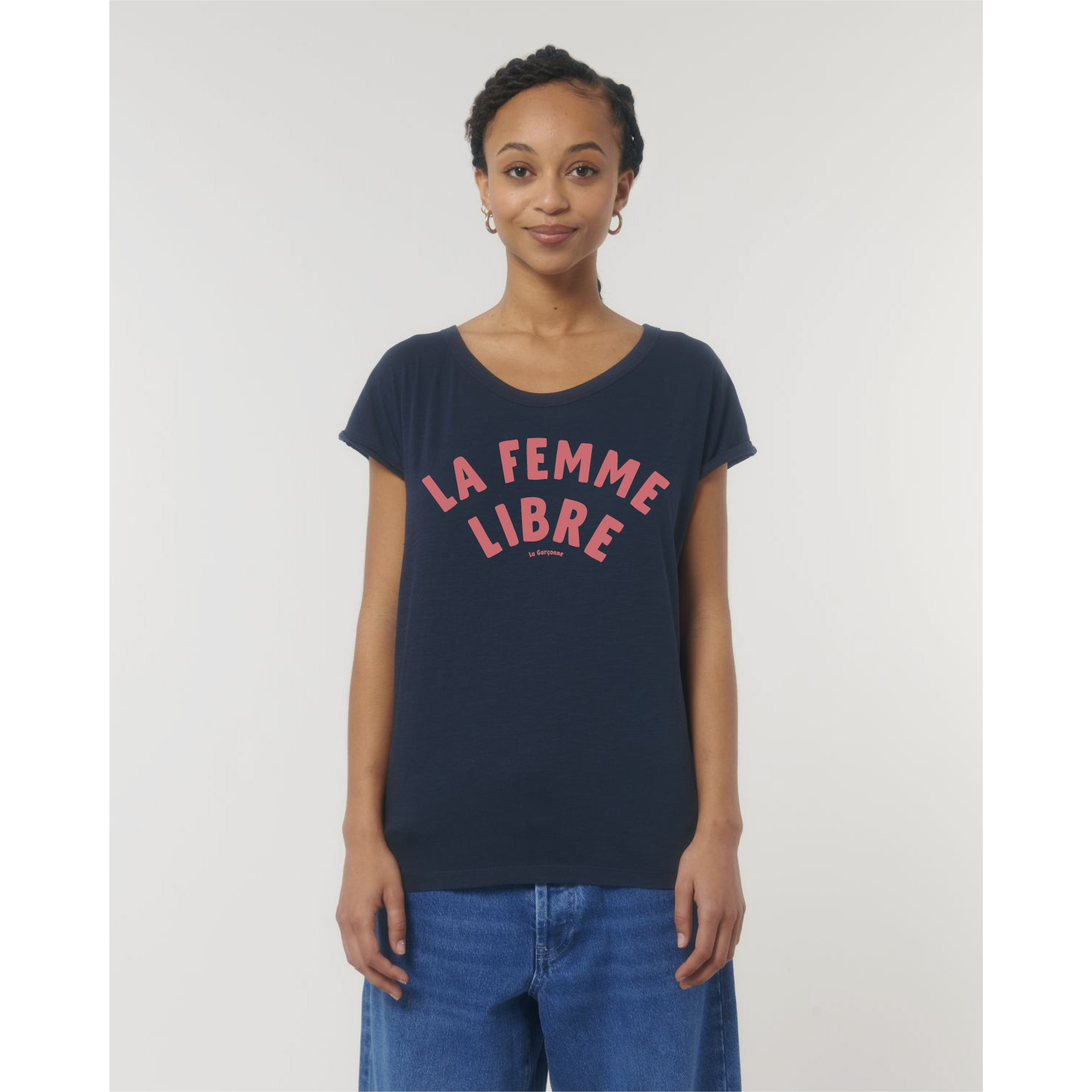 La Femme Libre T-Shirt Navy