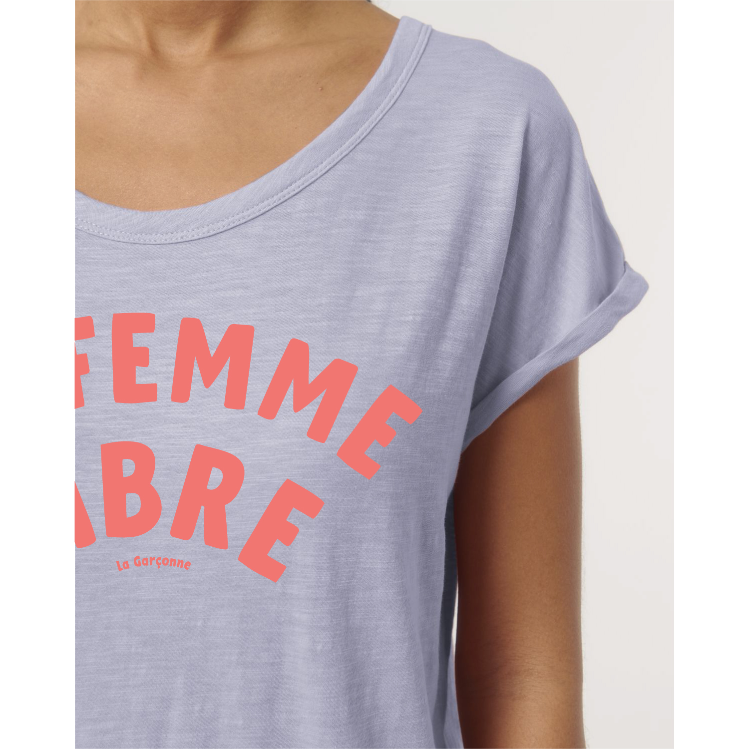 La Garçonne Vetements La Femme Libre T-Shirt Lavender