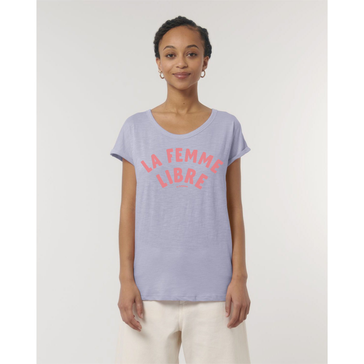 La Garçonne Vetements La Femme Libre T-Shirt Lavender