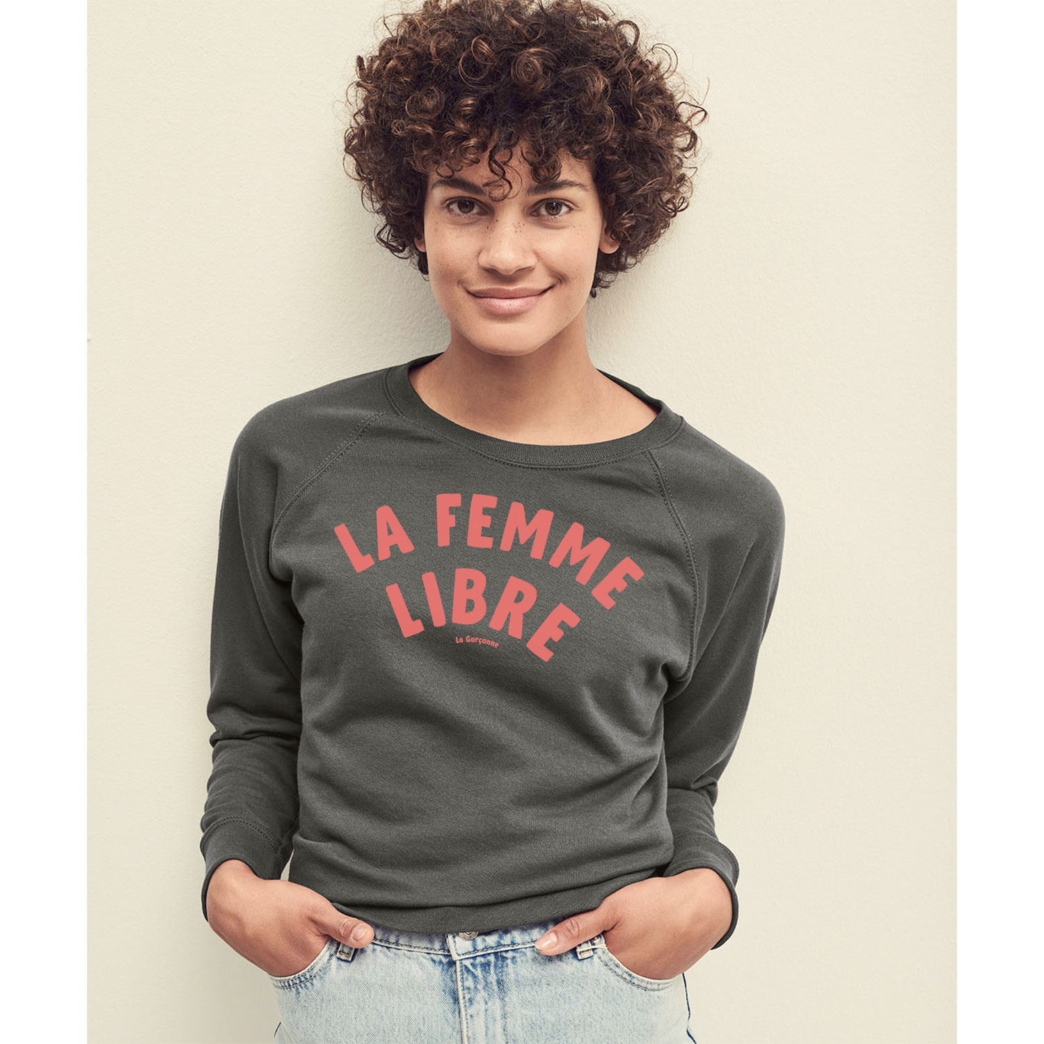 La Garçonne Vetements La Femme Libre Raglan Light Graphite