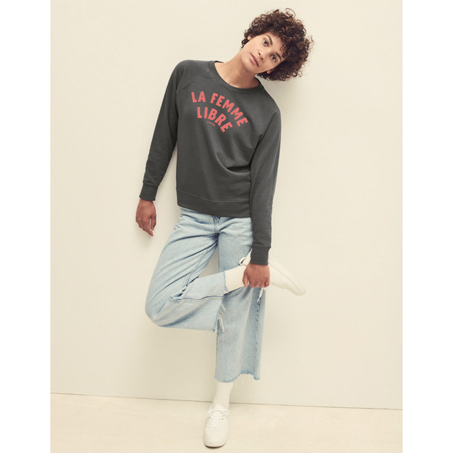 La Garçonne Vetements La Femme Libre Raglan Light Graphite