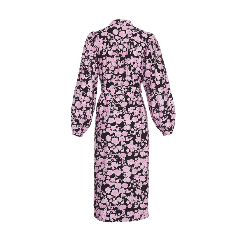 MSCH Copenhagen Ladonna Kleid Black Flower