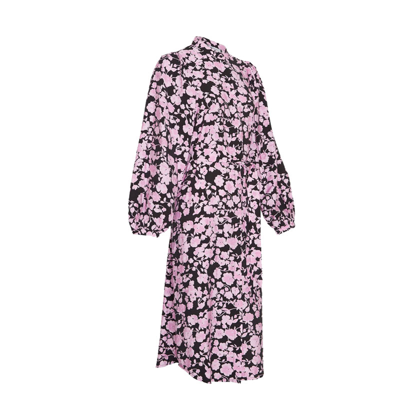 MSCH Copenhagen Ladonna Kleid Black Flower