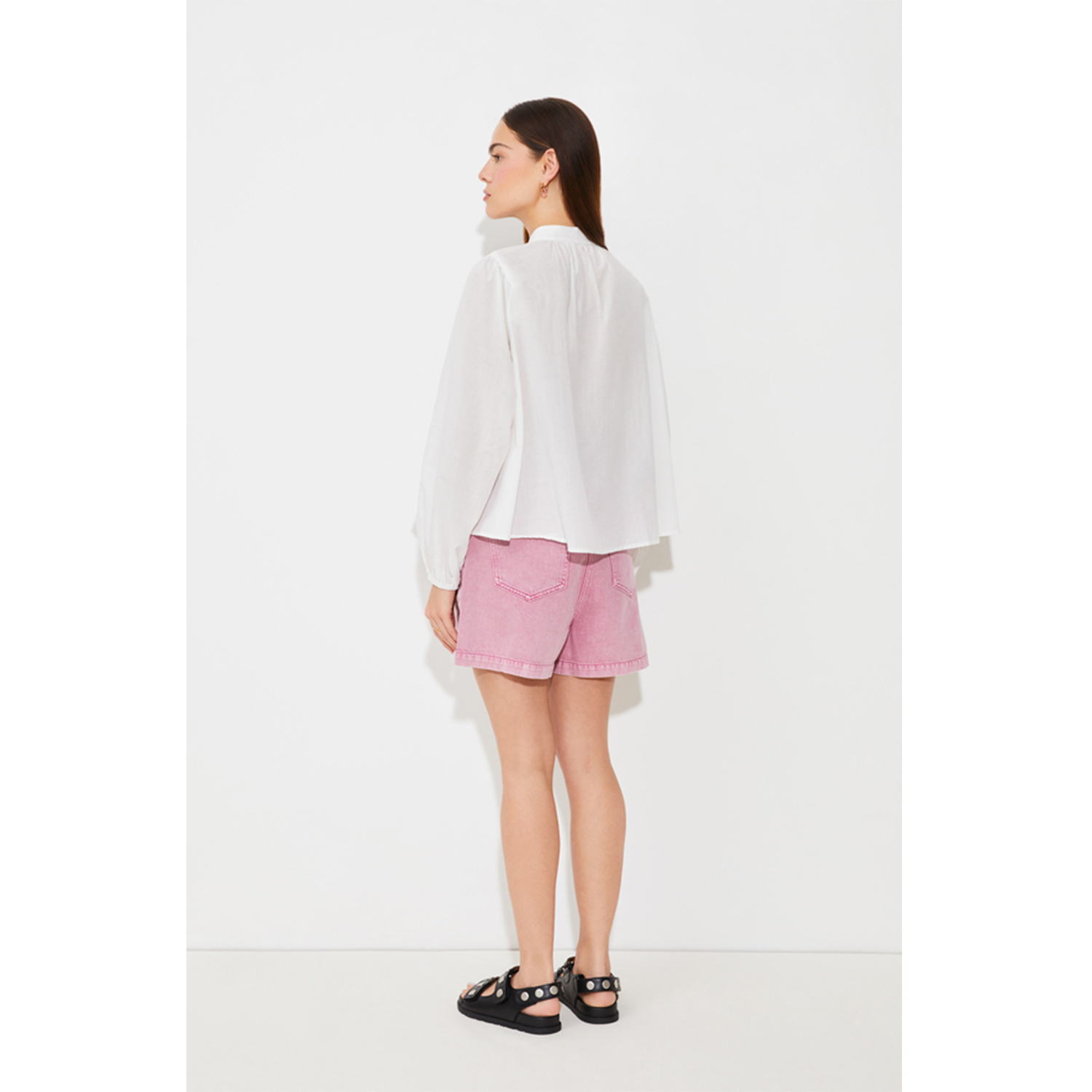 Suncoo Lanna Bluse Blanc Casse