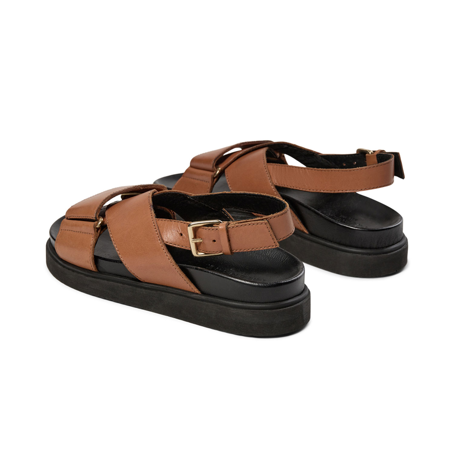 Pavement Lava Sandale Tan/Black