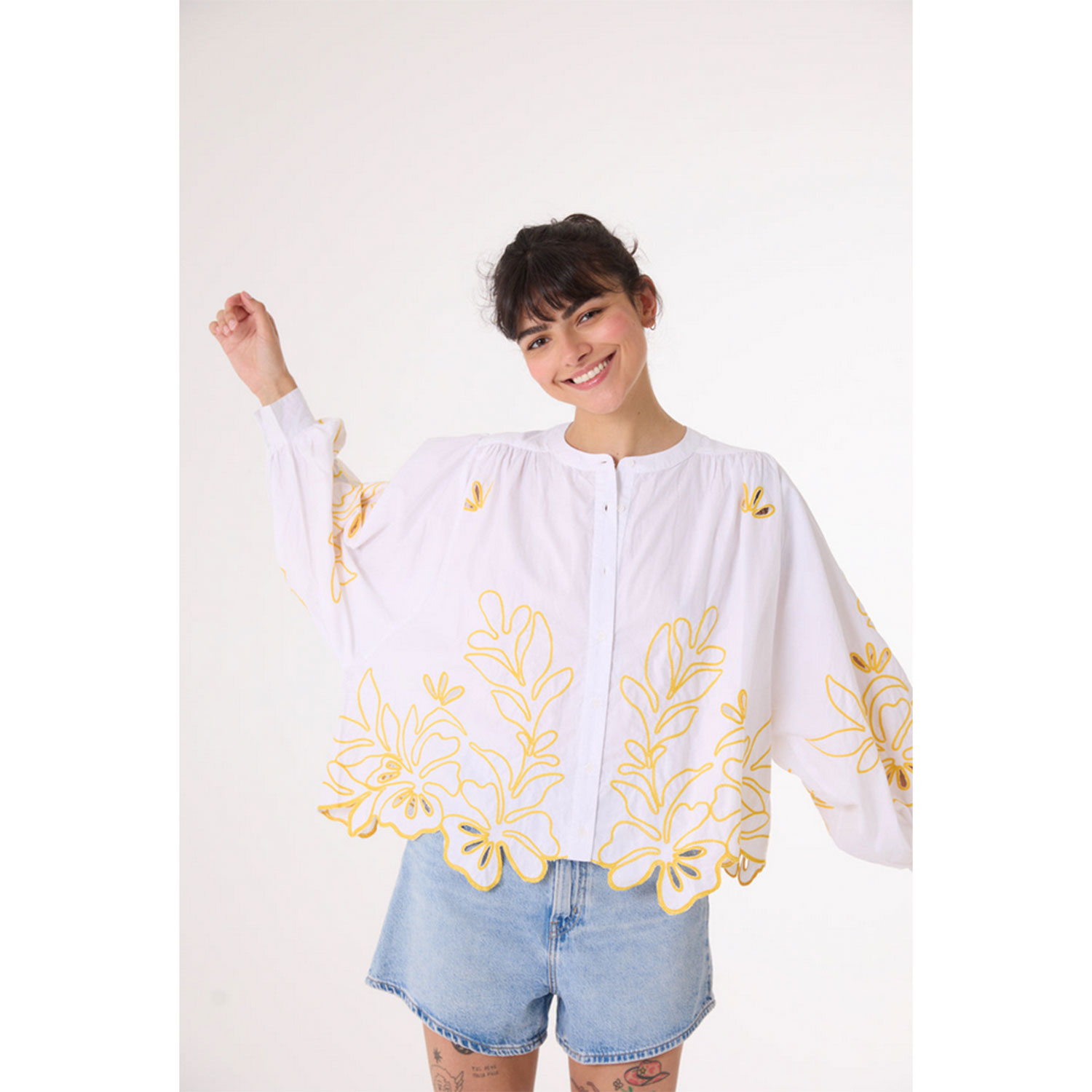 Sacrécoeur Lena Sunnycoco Bluse Jaune