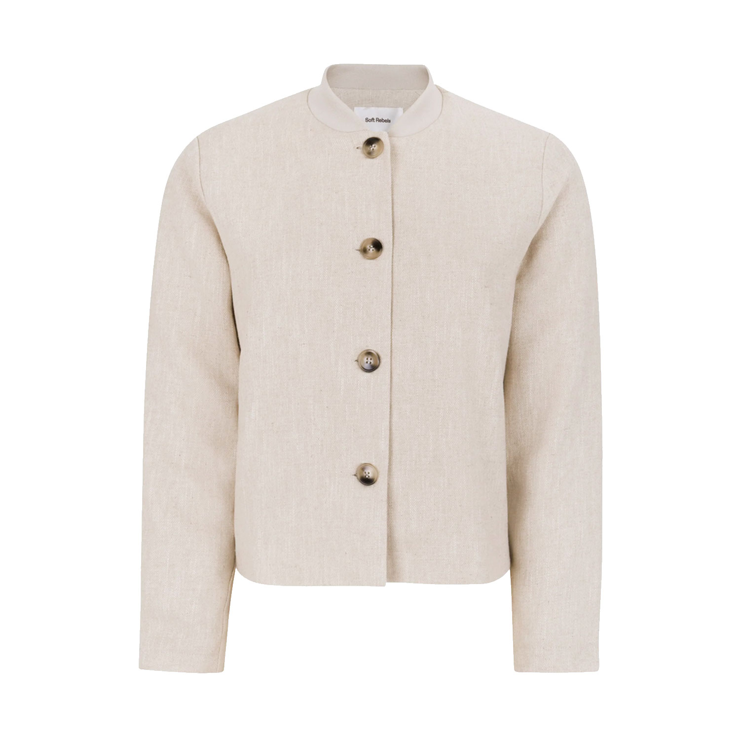 Soft Rebels Lexi Soft Rebels Jacke Beige vorne