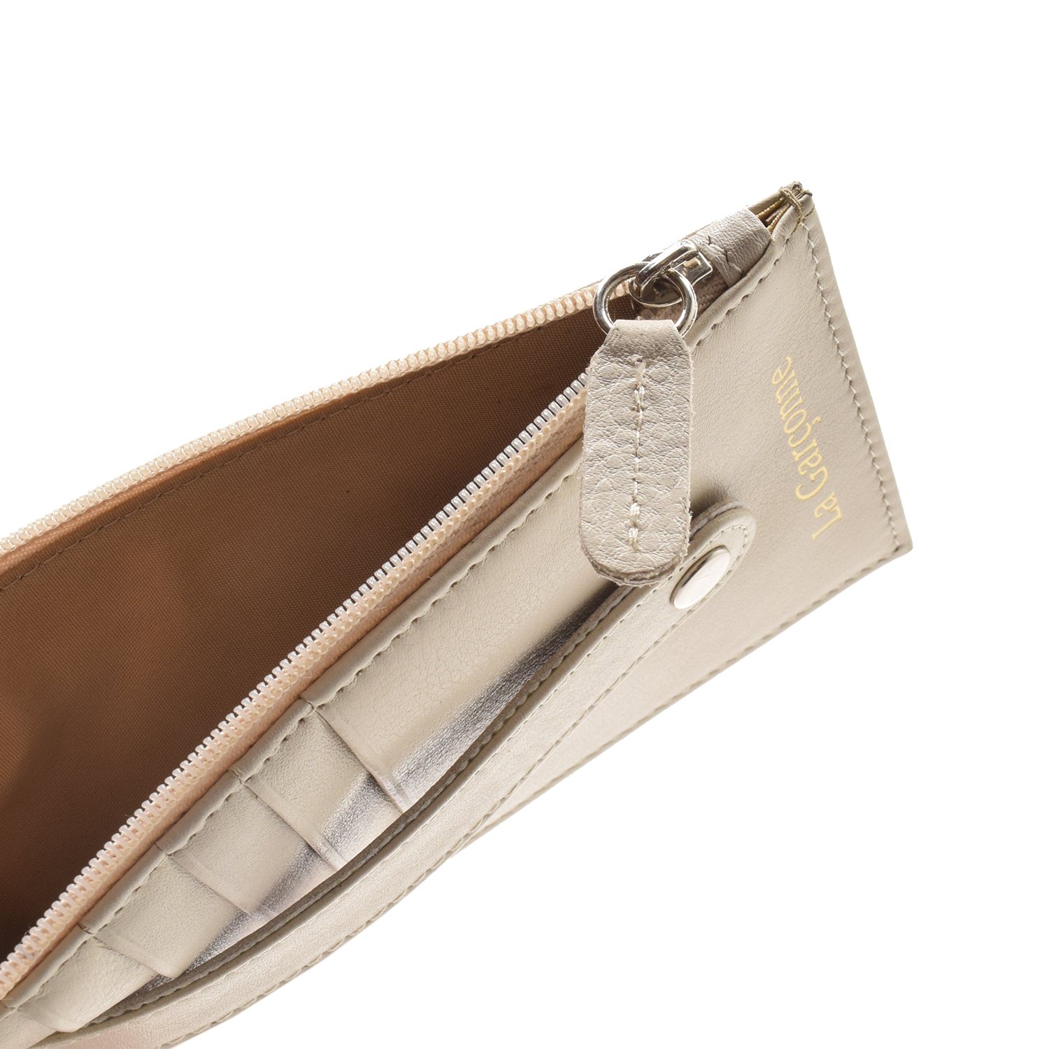 La Garçonne Accessoires Liv Portemonnaie Cosmic Latte von La Garçonne Packshot Detail