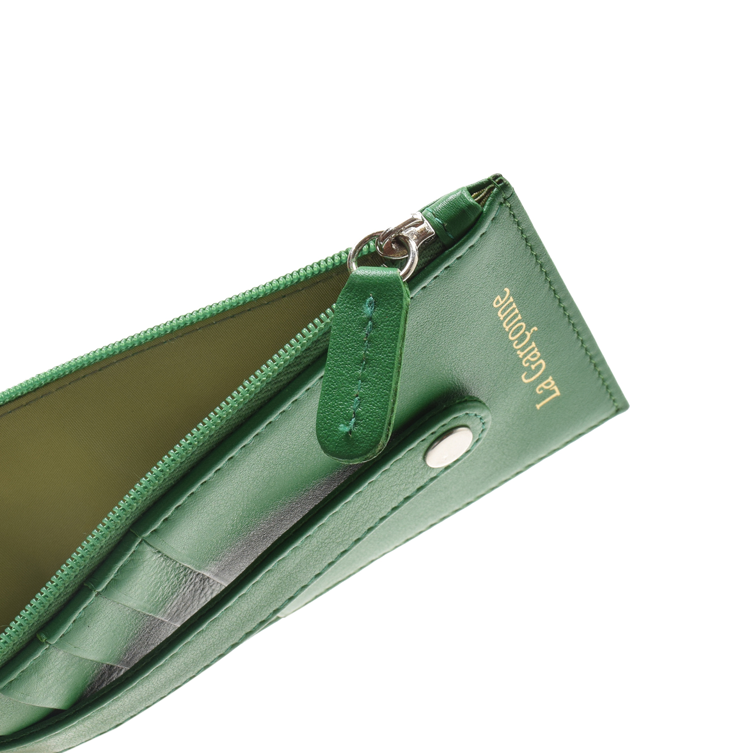 La Garçonne Accessoires Liv Portemonnaie Emerald von La Garçonne Packshot Detail