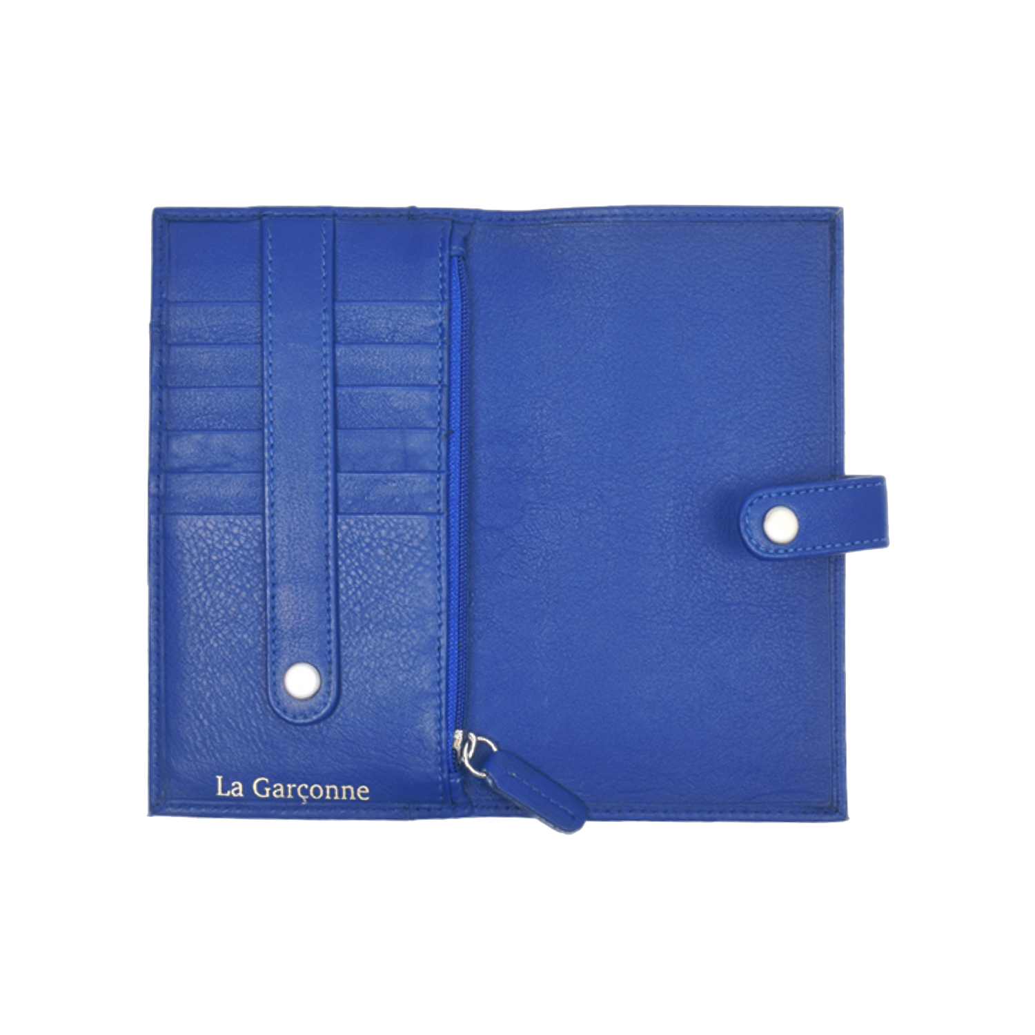 La Garçonne Accessoires Livia Portemonnaie Electric Blue von La Garconne Packshot innen