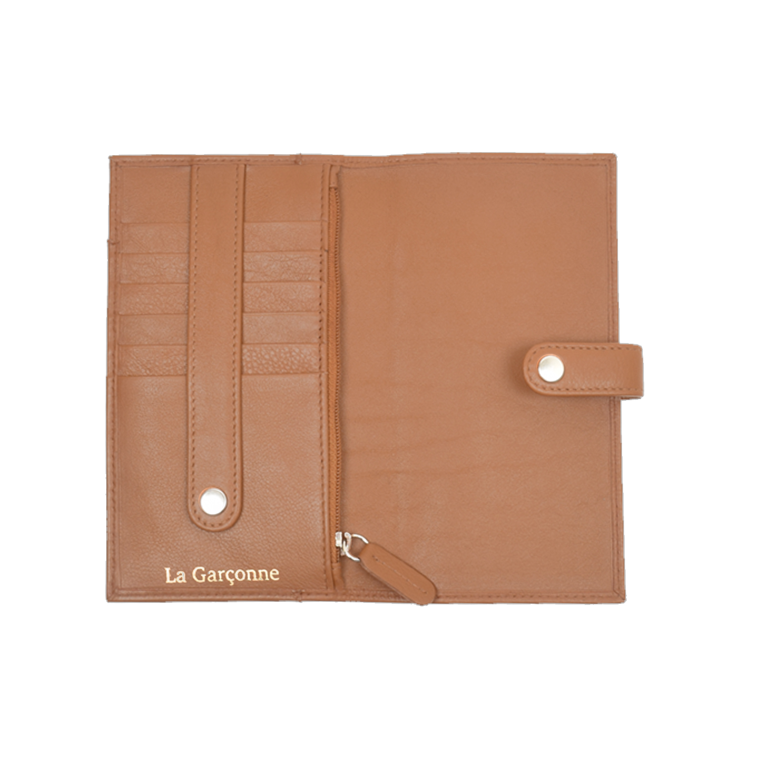 La Garçonne Accessoires Livia Portemonnaie Natural von La Garconne Packshot innen