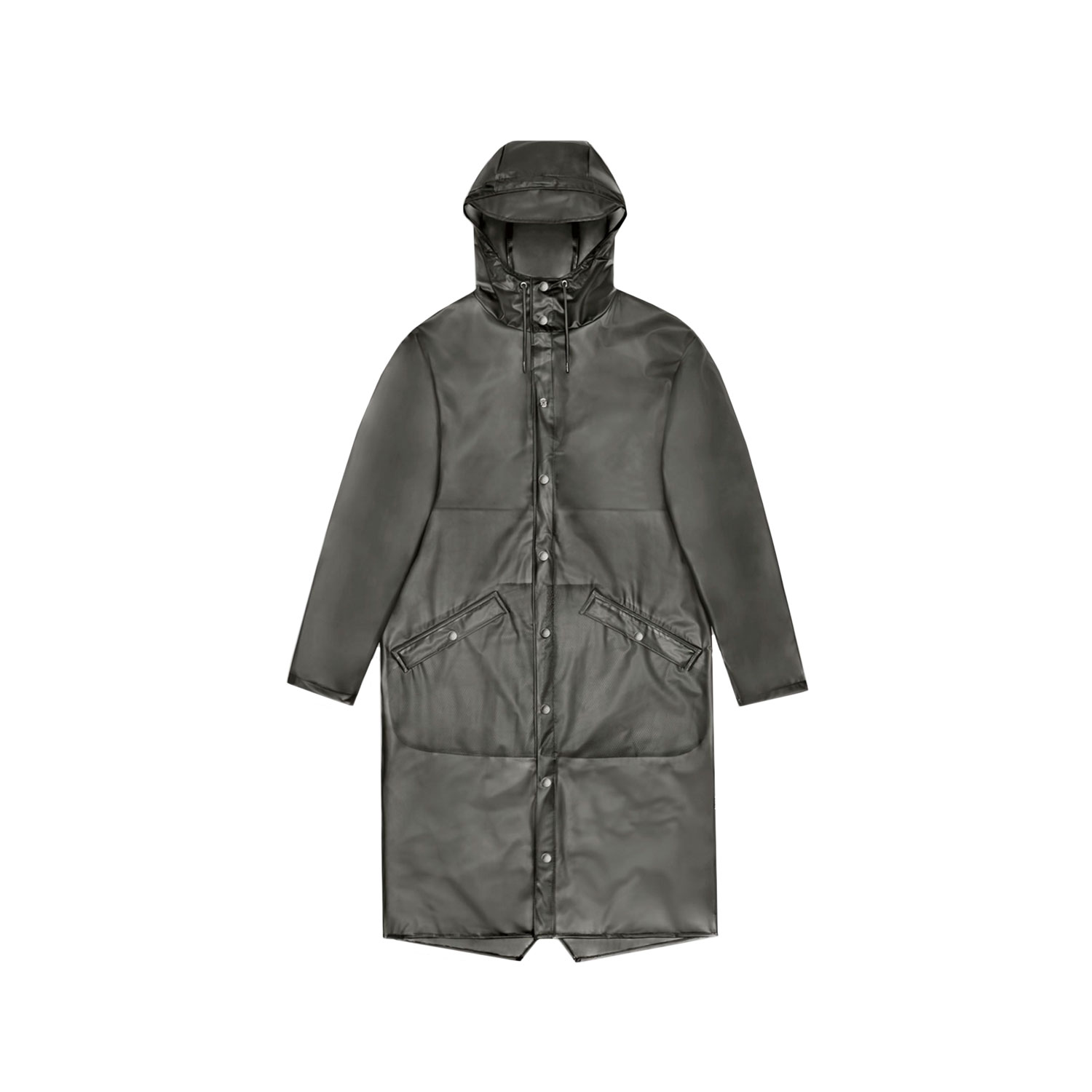 Rains Longer Jacket Regenjacke Mist