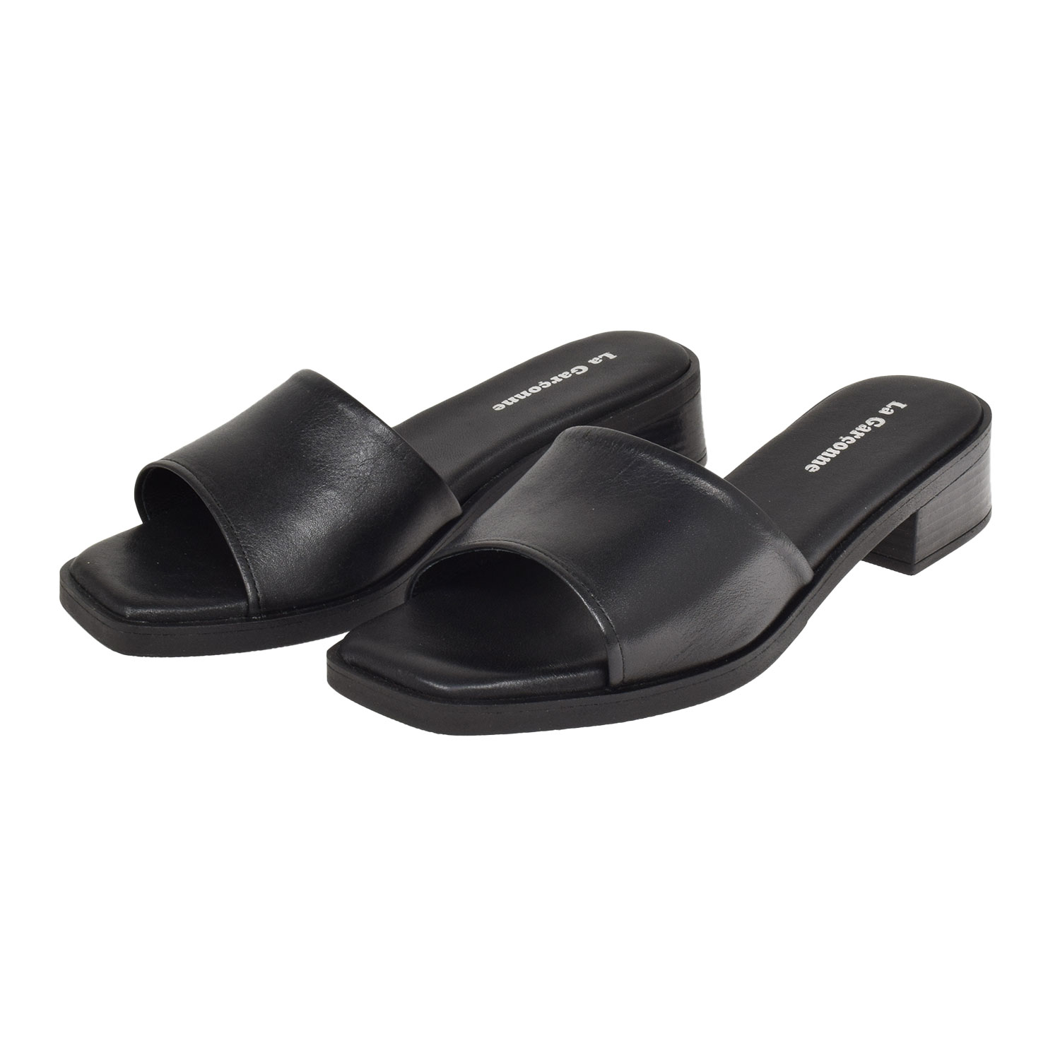 La Garçonne Lotte Sandale Negro